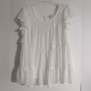 Kori America Blouse - White - Sz M